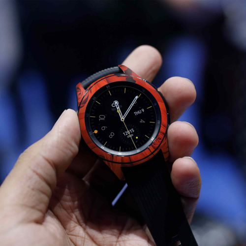 Samsung_Galaxy Watch 42mm_Red_Flower_4